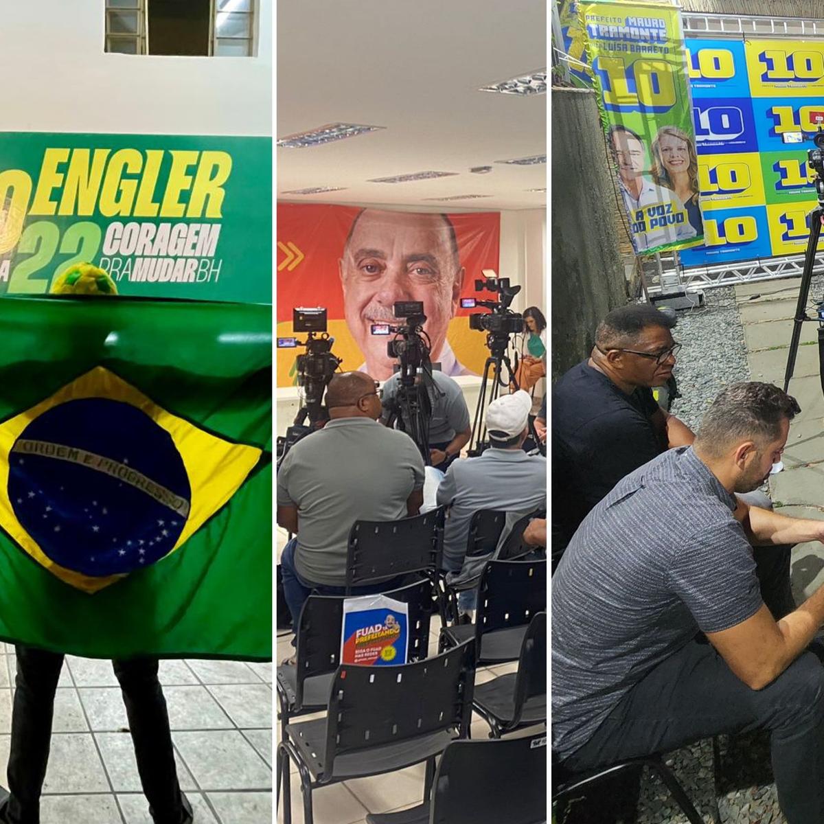 (Montagem com fotos de Valéria Marques, Bernardo Haddad e Maurício Vieira)