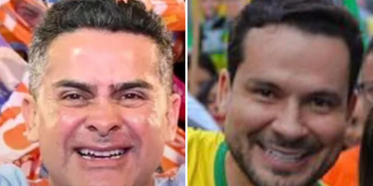 David Almeida (Avante) e Capitão Alberto Neto (PL) (Redes Sociais)