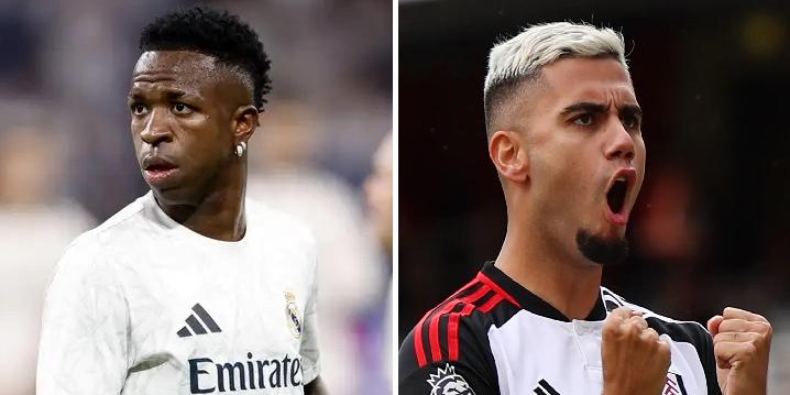 Vini Júnior, machucado, dá lugar a Andreas Pereira (Reprodução/Redes Sociais)