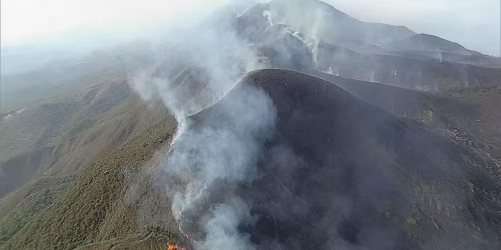 Serra da Moeda, na região Central de Minas (Reprodução/ TV Globo)