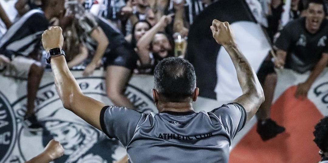 Roger Silva conta com apoio da torcida para garantir troféu inédito para o Athletic (Reprodução / Instagram Athletic)