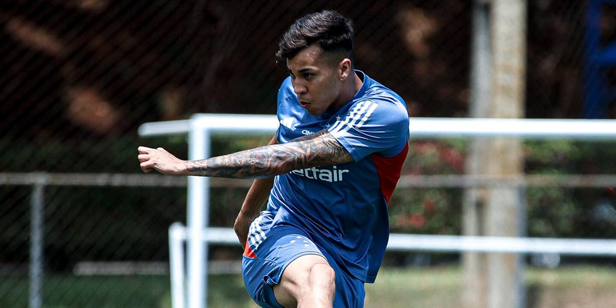 Kaio Jorge desta pouco tempo para assimiliar estilo Diniz no Cruzeiro (Gustavo Martins/ Cruzeiro)