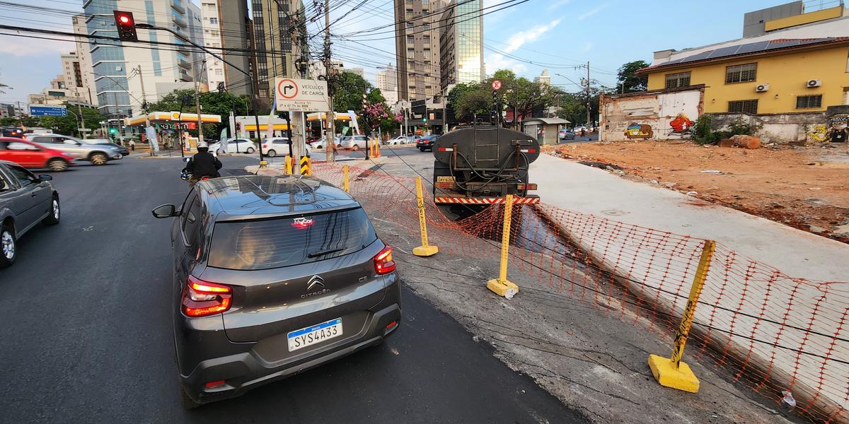 Novos acessos nas avenida Amazonas e Contorno (Maurício Vieira / Hoje em Dia)