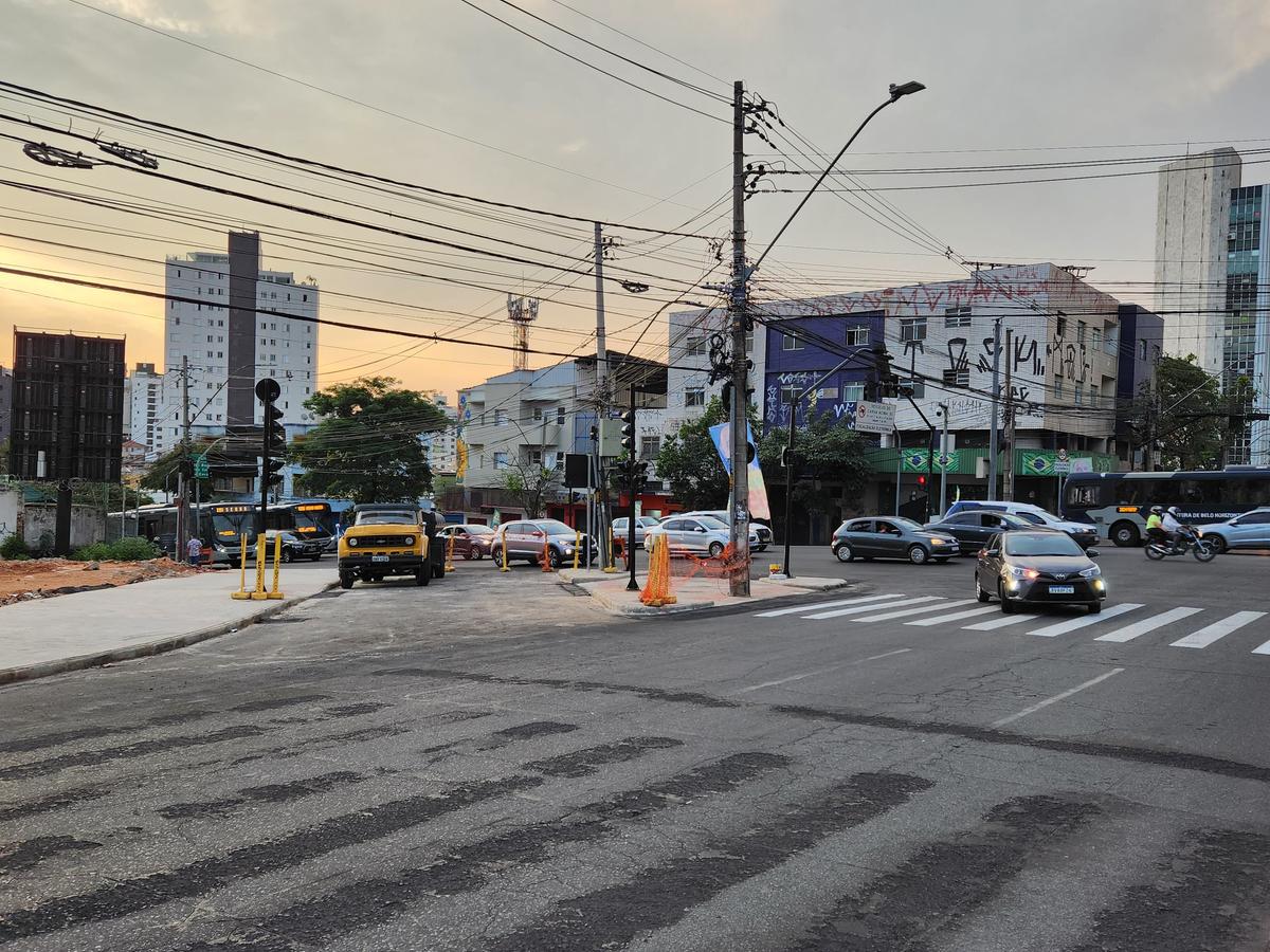 Novos acessos nas avenida Amazonas e Contorno (Maurício Vieira / Hoje em Dia)