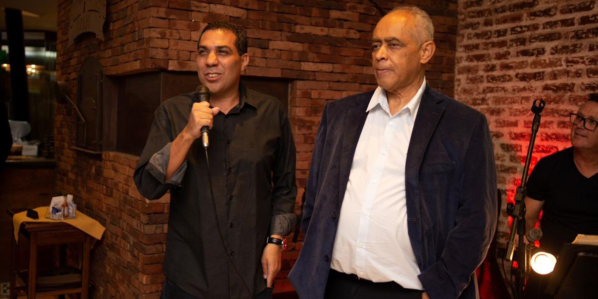 Raimundo Cândido Neto e o tio Raimundo Cândido Júnior (Divulgação)