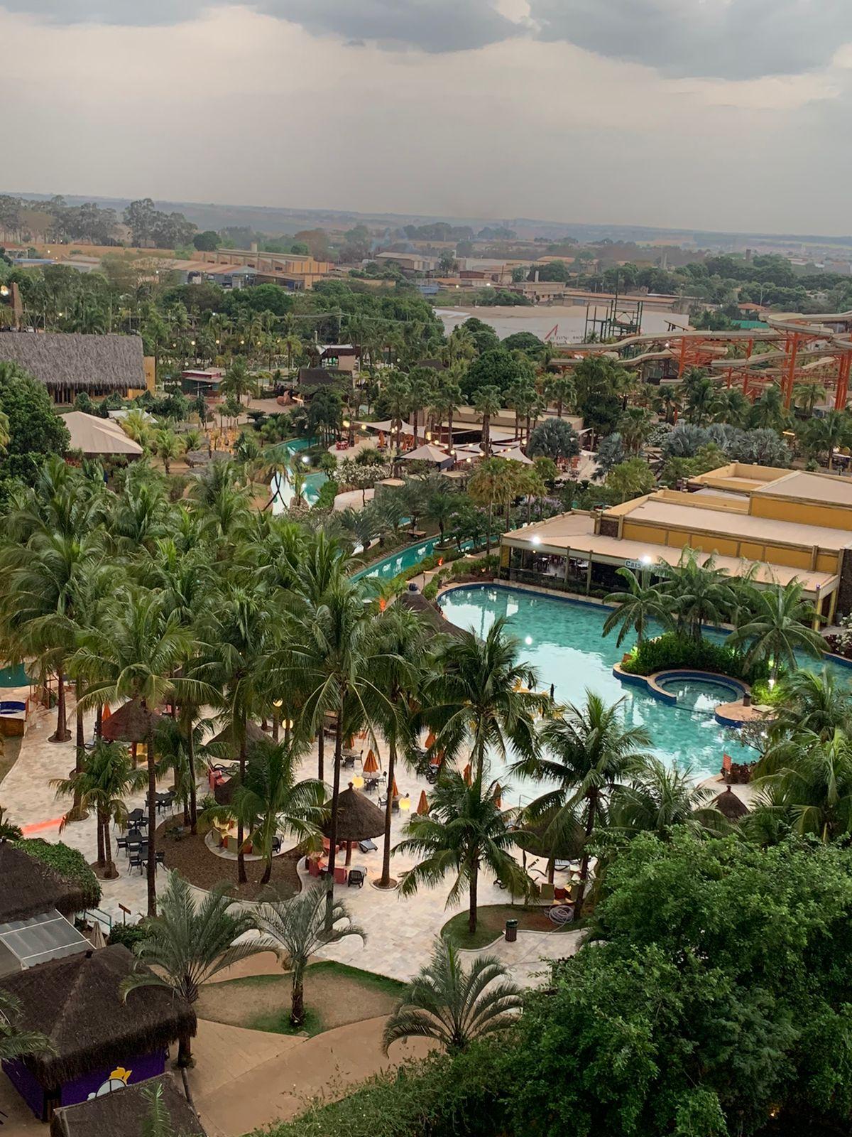 Parque aquático Hot Beach Olímpia, classificado como o quinto mais visitado da América Latina (Patrícia Fernandes)