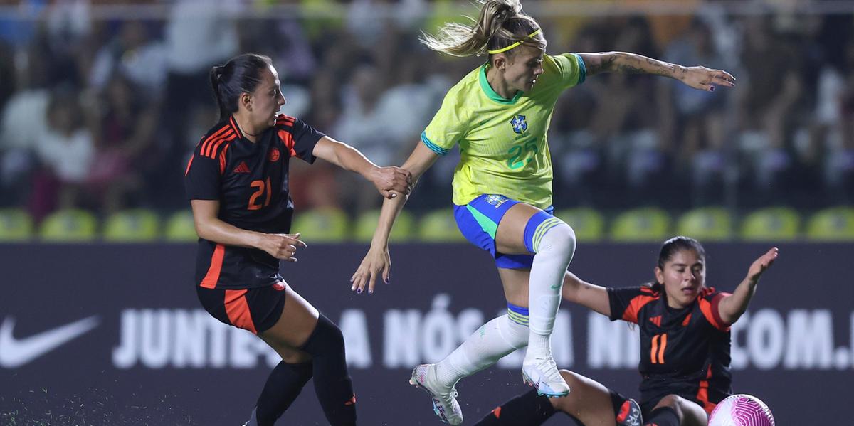 A partida foi a primeira da equipe depois da conquista da medalha de prata nos Jogos Olímpicos de Paris (Lívia Villas Boas / CBF)