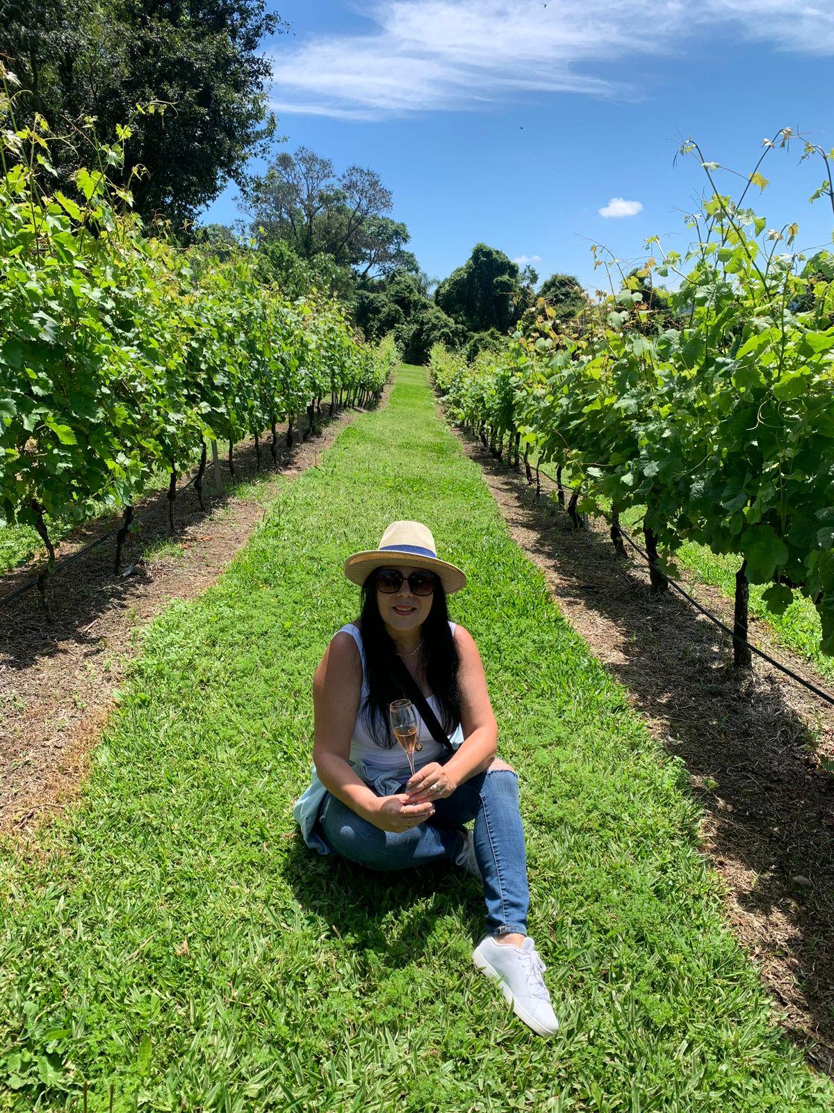 Fomos guiados por um tour exclusivo pelo Parque Temático do Vinho (Patrícia Fernandes)