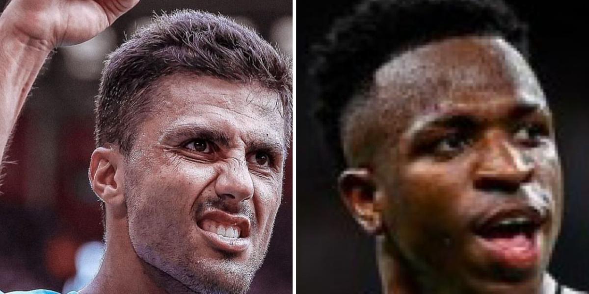 Rodri é jogador do Manchester City; Vini joga no Real Madrid (Reprodução Instagram)