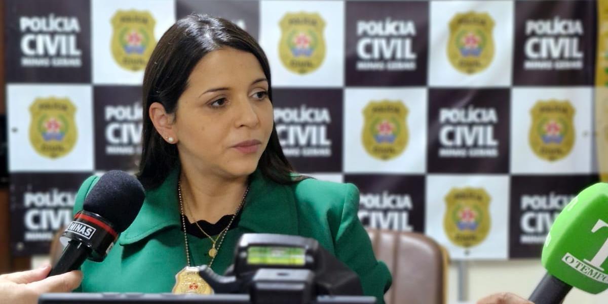 delegada Raquel Gontijo Melo Franco Luquine foi a responsável pelas investigações (PCMG / Divulgação)