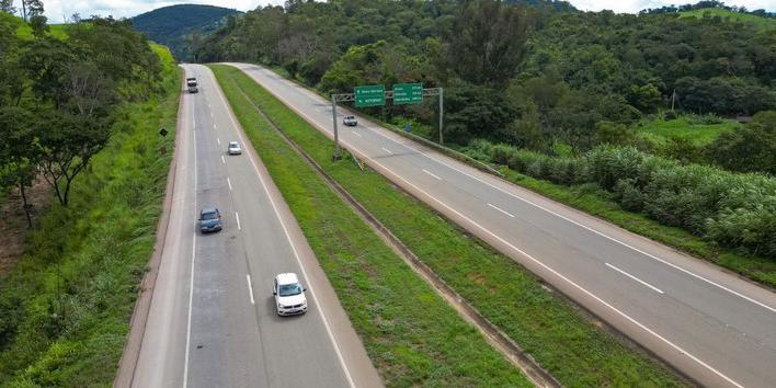 São 438 quilômetros, entre Uberaba, no Triângulo, e Betim, na Grande BH; trecho é administrado atualmente pela concessionária Triunfo Concebra (Triunfo Concebra/Divulgação)