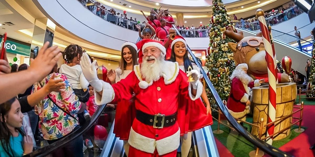 Criançada já pode escrever a cartinha para entregar para o Papai Noel neste sábado (2) (Divulgação / Shopping Del Rey)