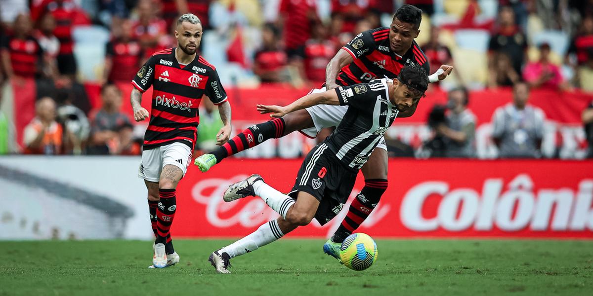 Atlético perde ida da final da Copa do Brasil para o Flamengo (Pedro Souza / Atlético)