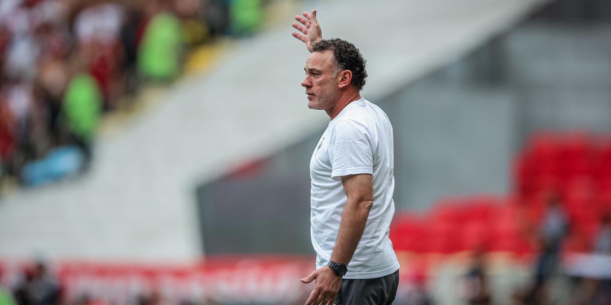 Milito confia em virada do Galo na Arena MRV sobre o Flamengo, na volta da final da Copa do Brasil (Pedro Souza / Atlético)