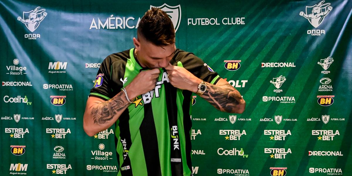 Moisés não deverá ter o contrato renovado com o América para 2025 (Mourão Panda / América)