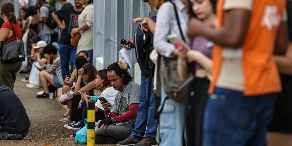 A abertura dos portões será às 12h e será proibida a entrada do participante no local de prova após o fechamento dos portões, 13h (Marcelo Camargo/Agência Brasil)