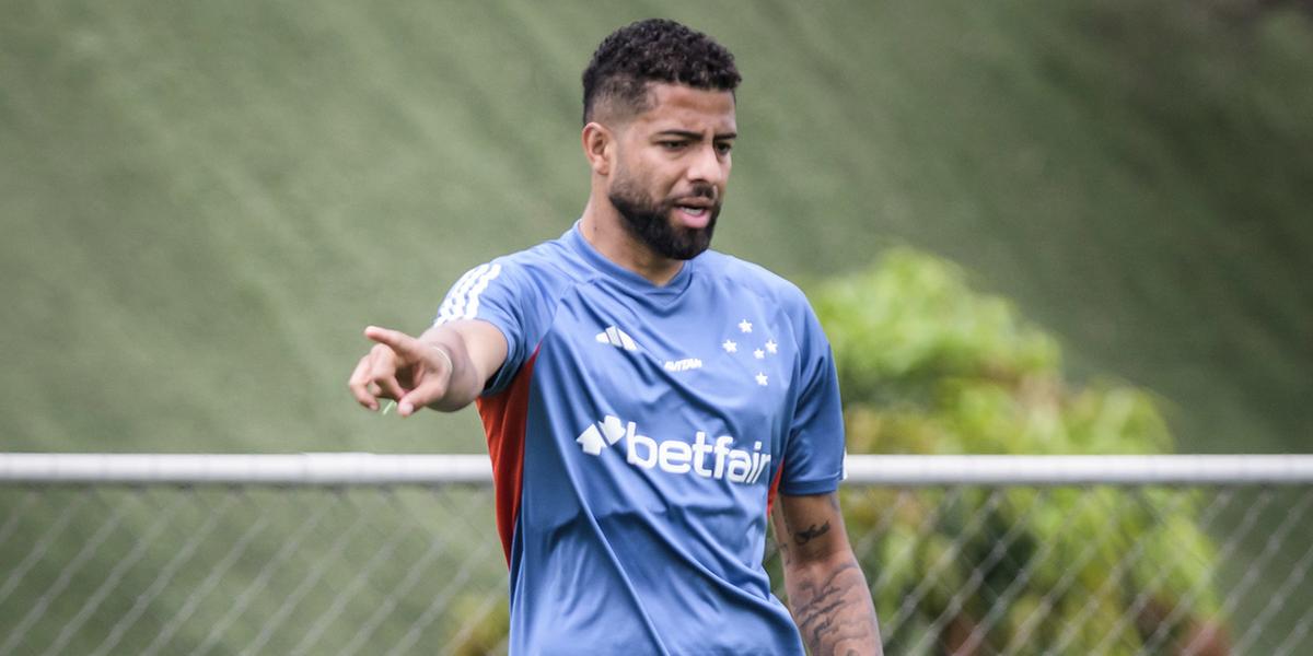 João Marcelo fala em controlar a ansiedade até chegar a final da Sul-Americana (Gustavo Aleixo/Cruzeiro)