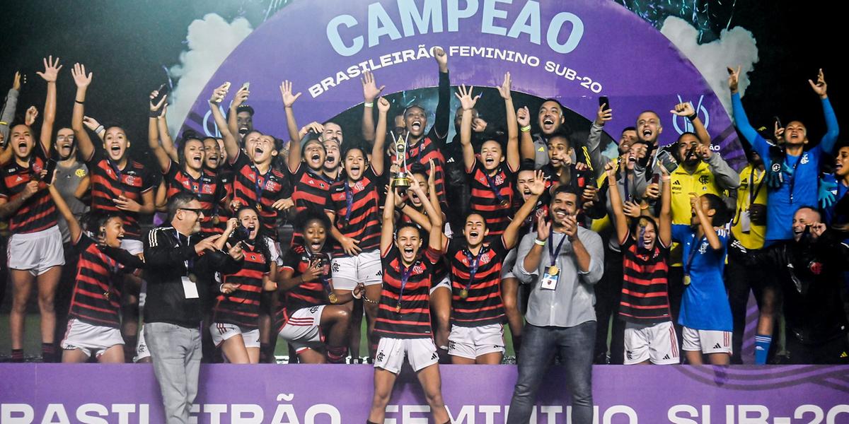 Flamengo conquista o brasileiro sub-20 (Nayra Halm / Staff Images Woman / CBF)