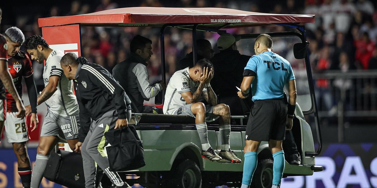 Galo tem baixa de Zaracho em empate com o São Paulo (Pedro Souza / Atlético)