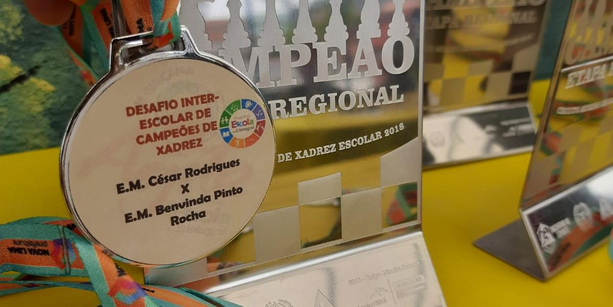 Programa Escola em Tempo Integral promove desafio Inter-Escolar de campeões de Xadrez (Divulgação)