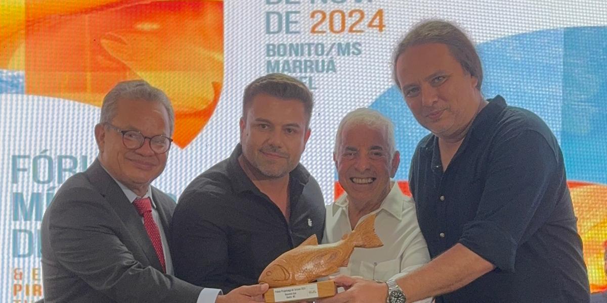 Em sua 8ª edição, o Prêmio Piraputanga é um dos mais importantes do Mato Grosso do Sul e reconhece iniciativas inovadoras na área do turismo (Nascente Azul, Premio Piraputanga 2024/ Divulgação)