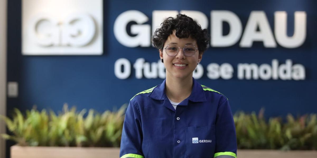 estágio é presencial, das 8h às 14h, e terá início em fevereiro de 2025 (Gerdau/Divulgação)