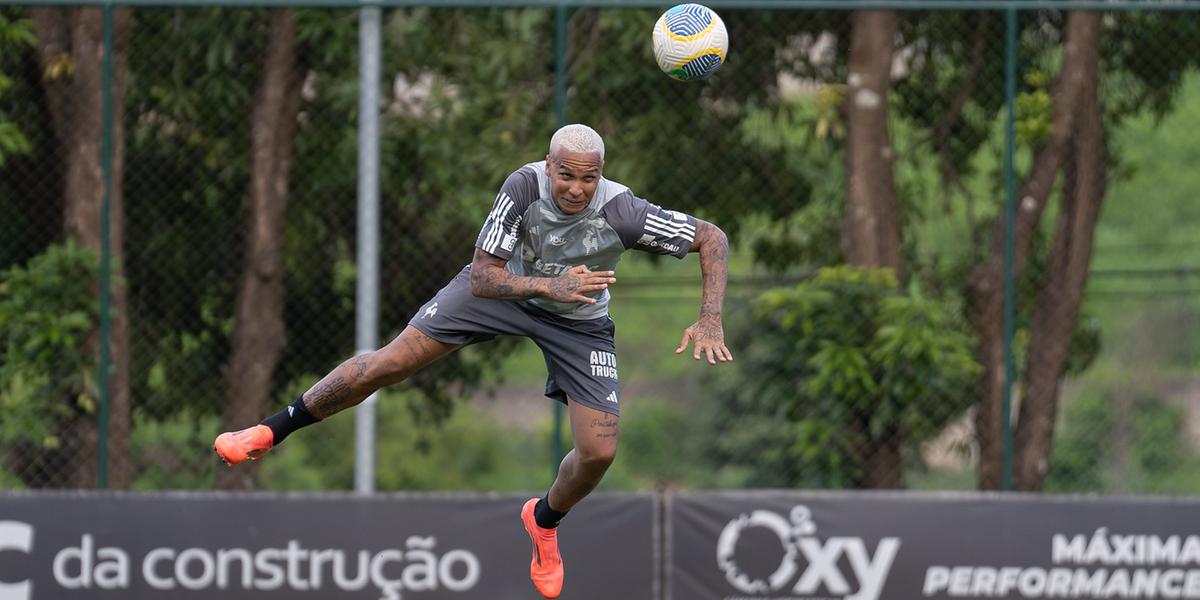 Deyverson pode iniciar entre os titulares contra o Botafogo na final da Libertadores (Daniela Veiga / Atlético)