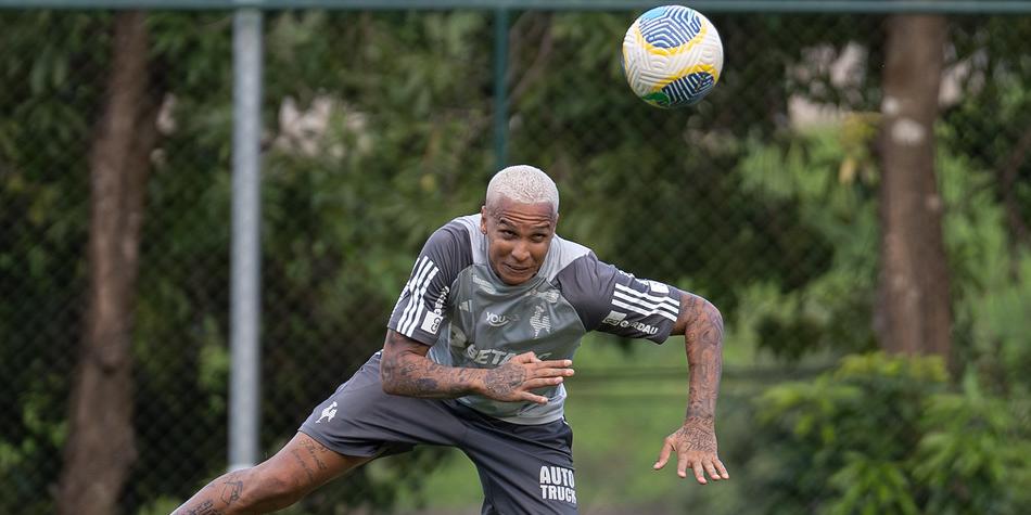 Deyverson pode iniciar entre os titulares contra o Botafogo na final da Libertadores (Daniela Veiga / Atlético)