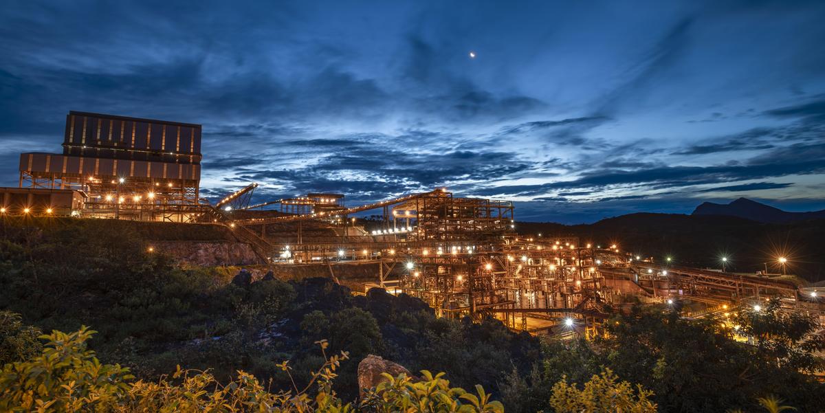 Empreendimento Minas-Rio (Divulgação Anglo American.)