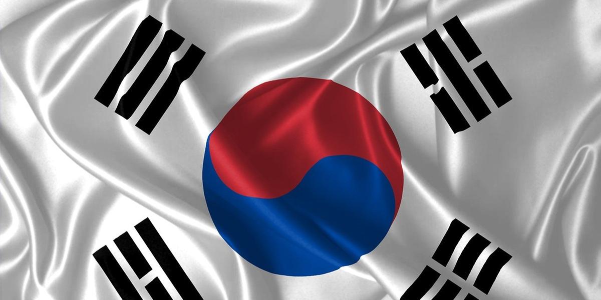 Bandeira da Coreia do Sul (Imagem de David por Pixabay)