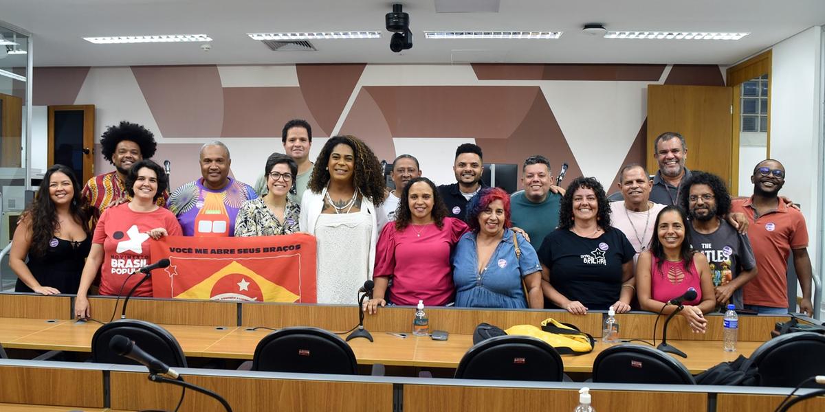 Representantes de blocos de carnaval e escolas de samba de BH discutiram segurança para mulheres na ALMG (Elizabete Guimarães / ALMG)