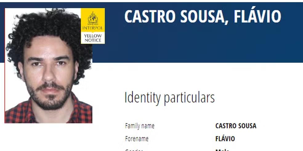 Flávio de Castro Sousa desapareceu em Paris no último 26 de novembro (Reprodução)