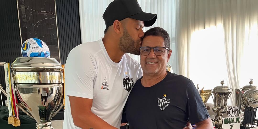 Hulk fala sobre curtida de pai sobre demissão de Gabriel Milito (Instagram / Hulk Paraíba)