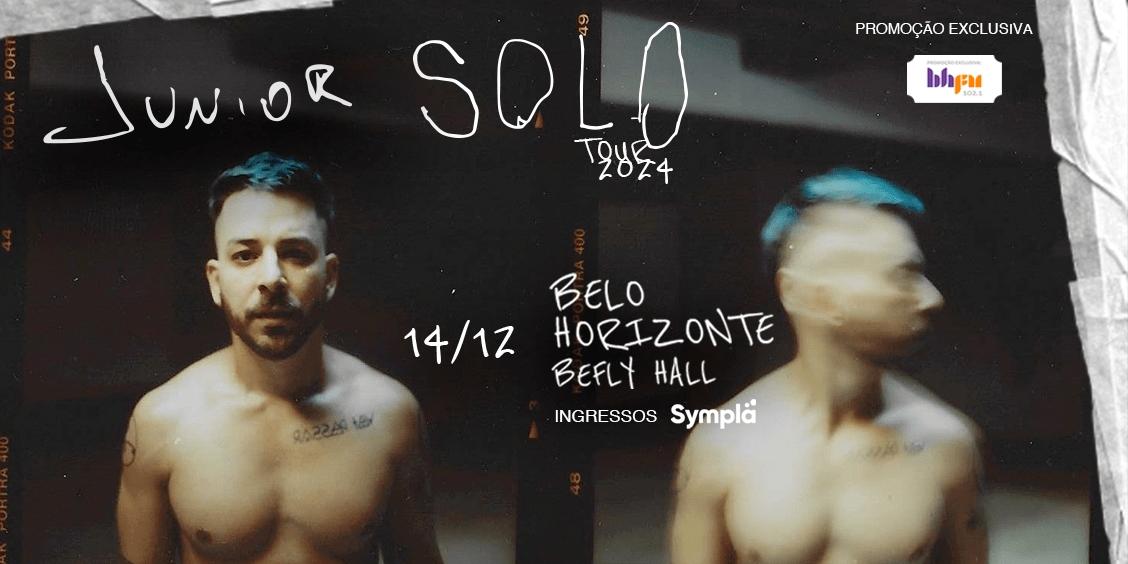 Júnior Lima se apresenta em BH no próximo dia 14 com o show "Solo" (Divulgação)