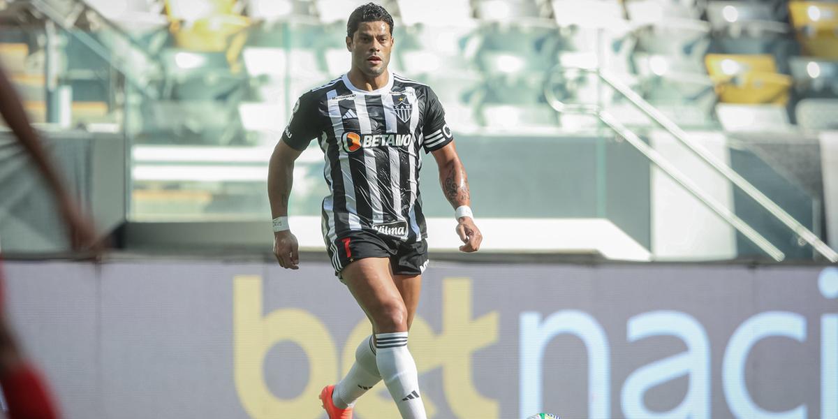 Hulk atuou na reta final com dores e sob efeito de injeção (Pedro Souza / Atlético)