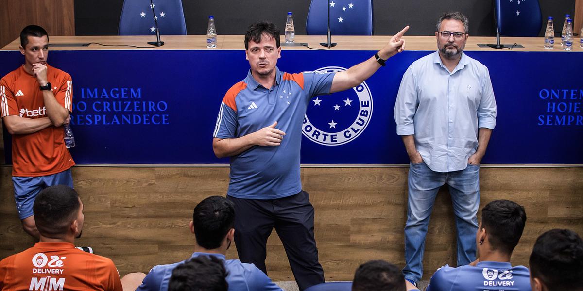 Diniz aguarda reunião com o Cruzeiro para definir futuro no clube (Gustavo Aleixo / Cruzeiro)