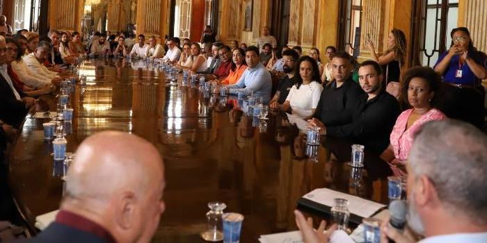 Cerca de 80 representantes de municípios integrantes da Associação das Cidades Históricas de Minas Gerais (ACHMG) participaram do encontro (Léo Bicalho / Secult)