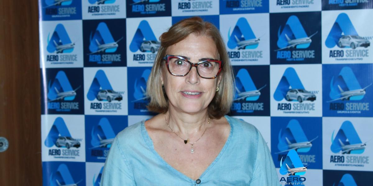 Maria Solange Pereira é uma profissional com mais de 30 anos de experiência no setor de turismo e viagens (Aero Service/ Divulgação)