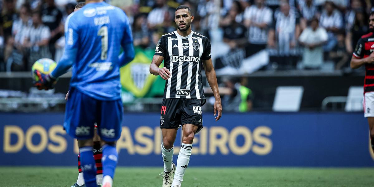 Galo se despede de Alan Kardec (Pedro Souza / Atlético)