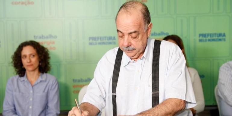 Prefeito não compareceu à diplomação dos vereadores eleitos no pleito municipal na noite da última quarta-feira (18) (Rodrigo Clemente/PBH)