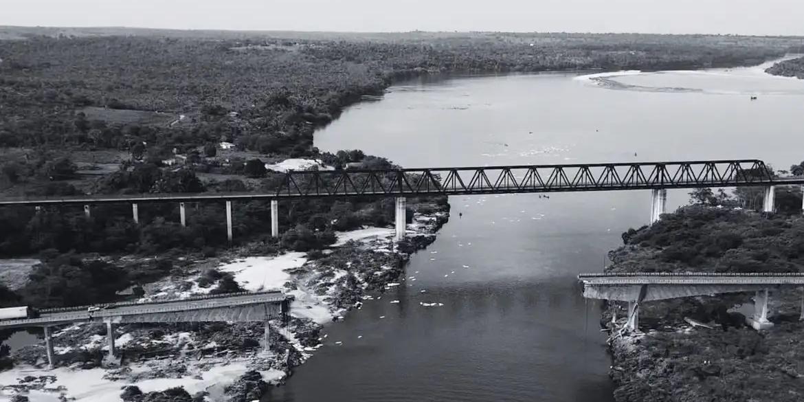 PF vai investigar queda de ponte na divisa do MA e TO (Divulgação / Prefeitura de Estreito)