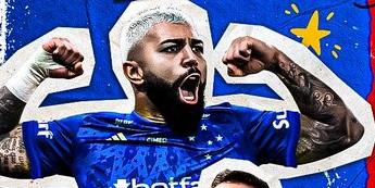 Gabigol é destaque do Cruzeiro em arte da FC Series (Reprodução / X FC Series)