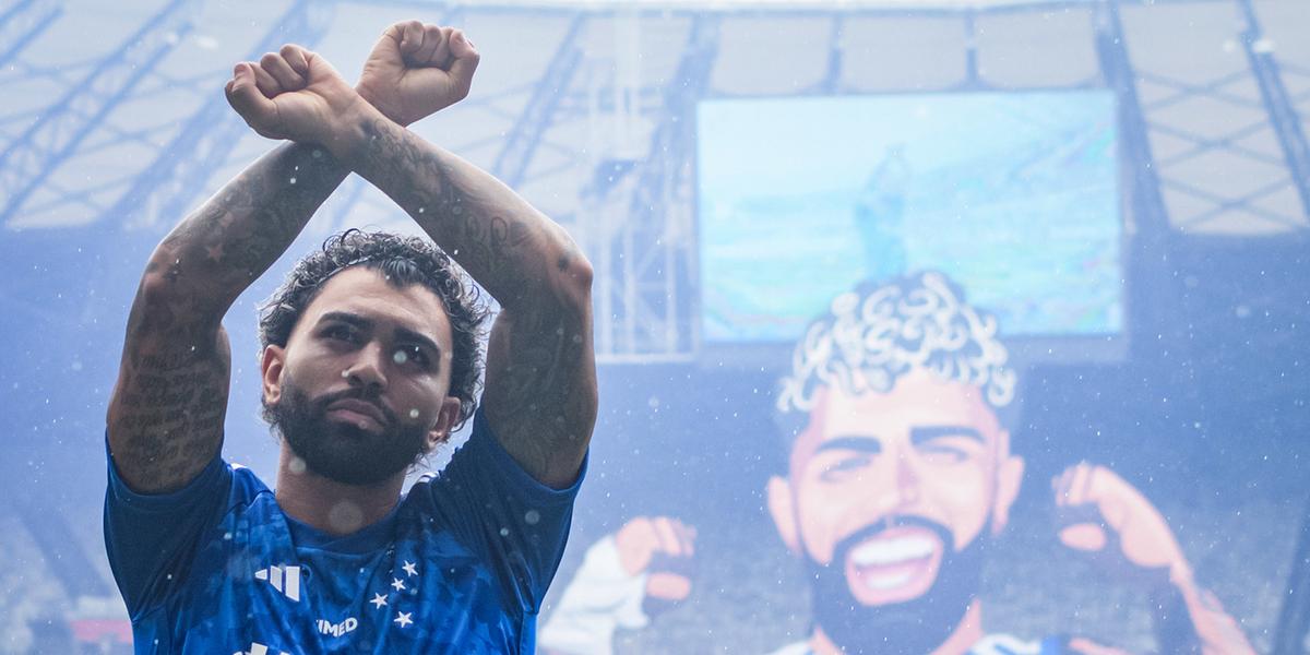 Apresentação Gabigol (Gustavo Aleixo / Cruzeiro)