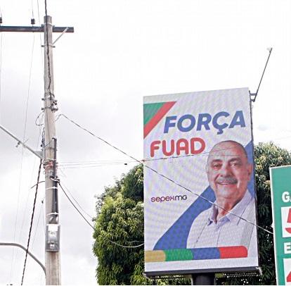 Campanha por restabelecimento de Fuad Noman em BH (Fernando Michel / Hoje em Dia)