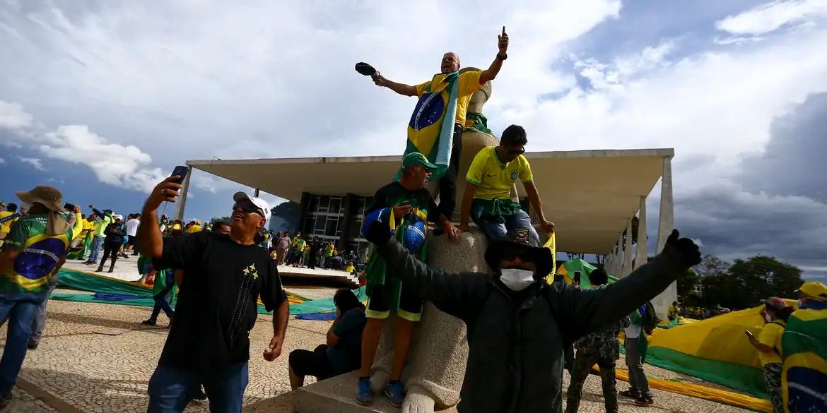 Tentativa de golpe em 8 de janeiro (MARCELO CAMARGO/AGÊNCIA BRASIL)