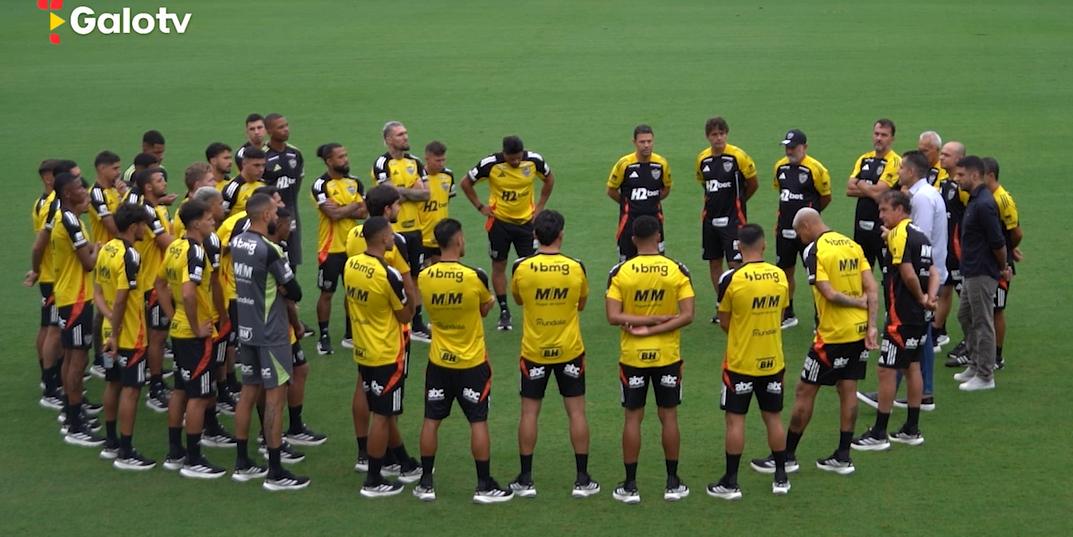 Atlético inicia pré-temporada na Cidade do Galo (Reprodução / Galo TV)