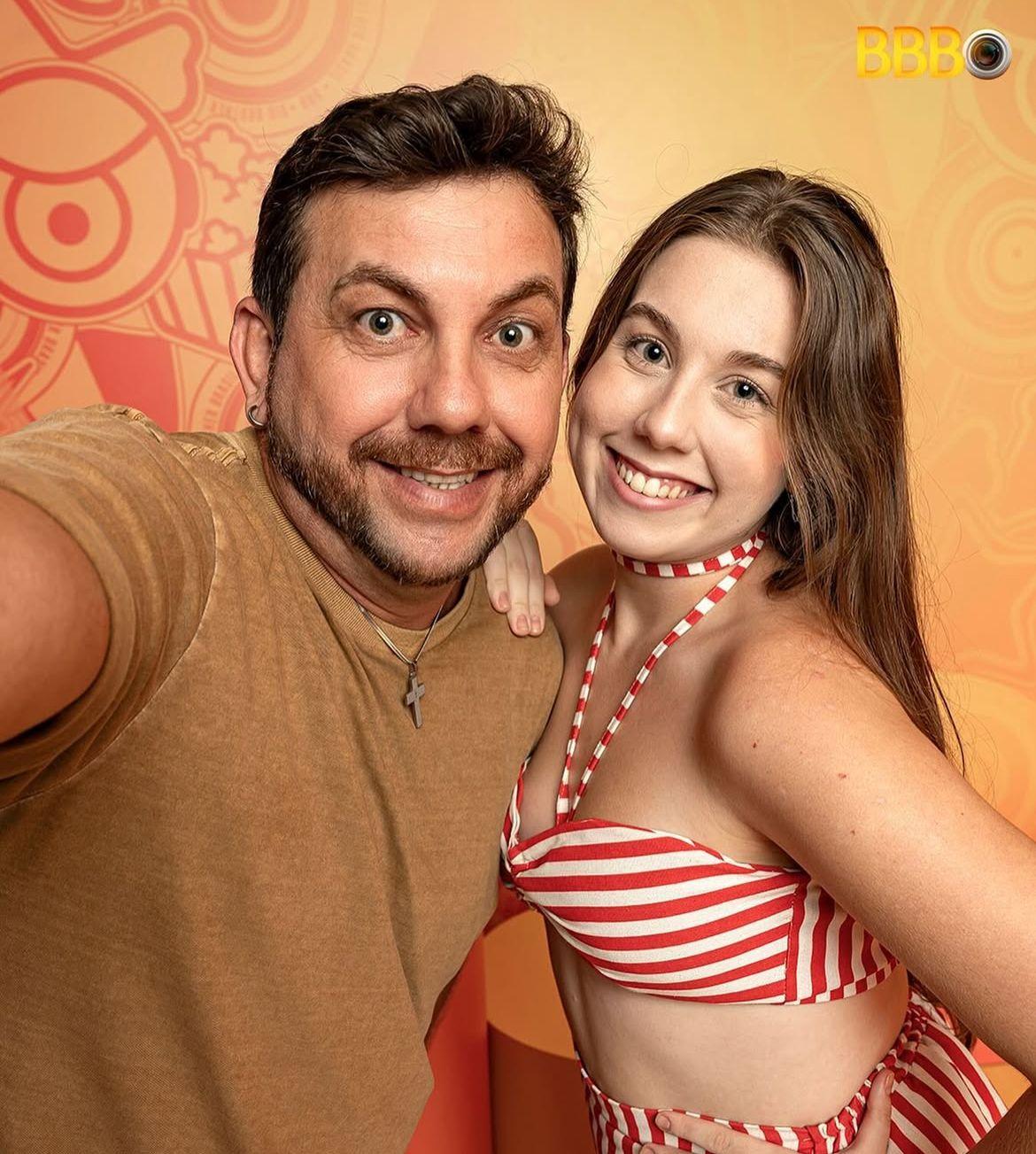 Edilberto e a filha Raissa (Reprodução redes sociais)