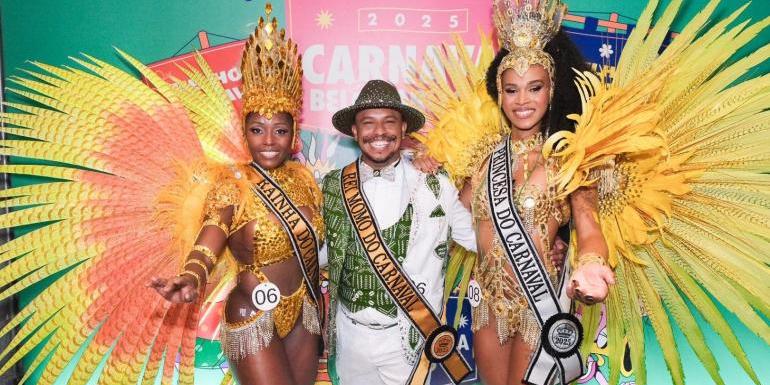 Representantes da Corte Real Momesca do Carnaval de 2025 foram definidos neste domingo (12) (Wander Faria)