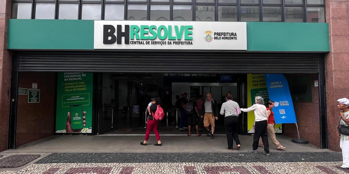 Um dos postos do Sine funciona dentro do BH Resolve, no Centro de BH (Fernando Michel/Hoje em Dia)