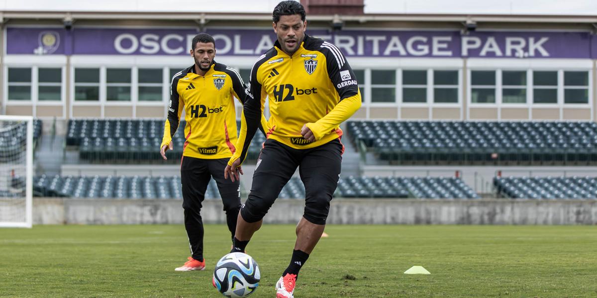 Hulk foca em clássico contra o Cruzeiro pela FC Series (Pedro Souza / Atlético)